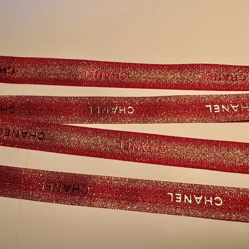Chanel Red Accessory Ribbon - Picture 3 of 6